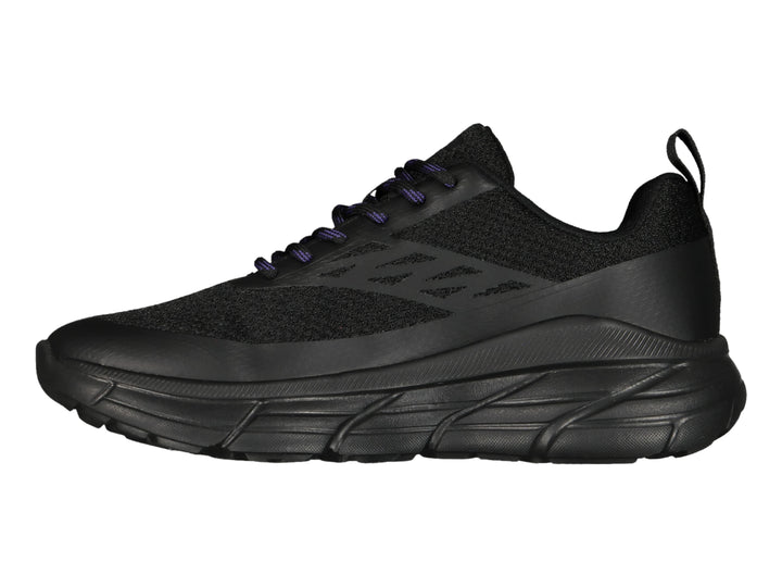 Tenis deportivos Charly Light Sport color negro para mujer con suela gruesa y tejido transpirable.