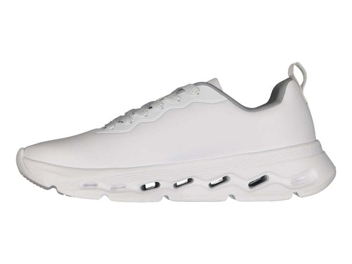Tenis deportivos Charly Light Sport en color blanco con suela gruesa y diseño moderno.