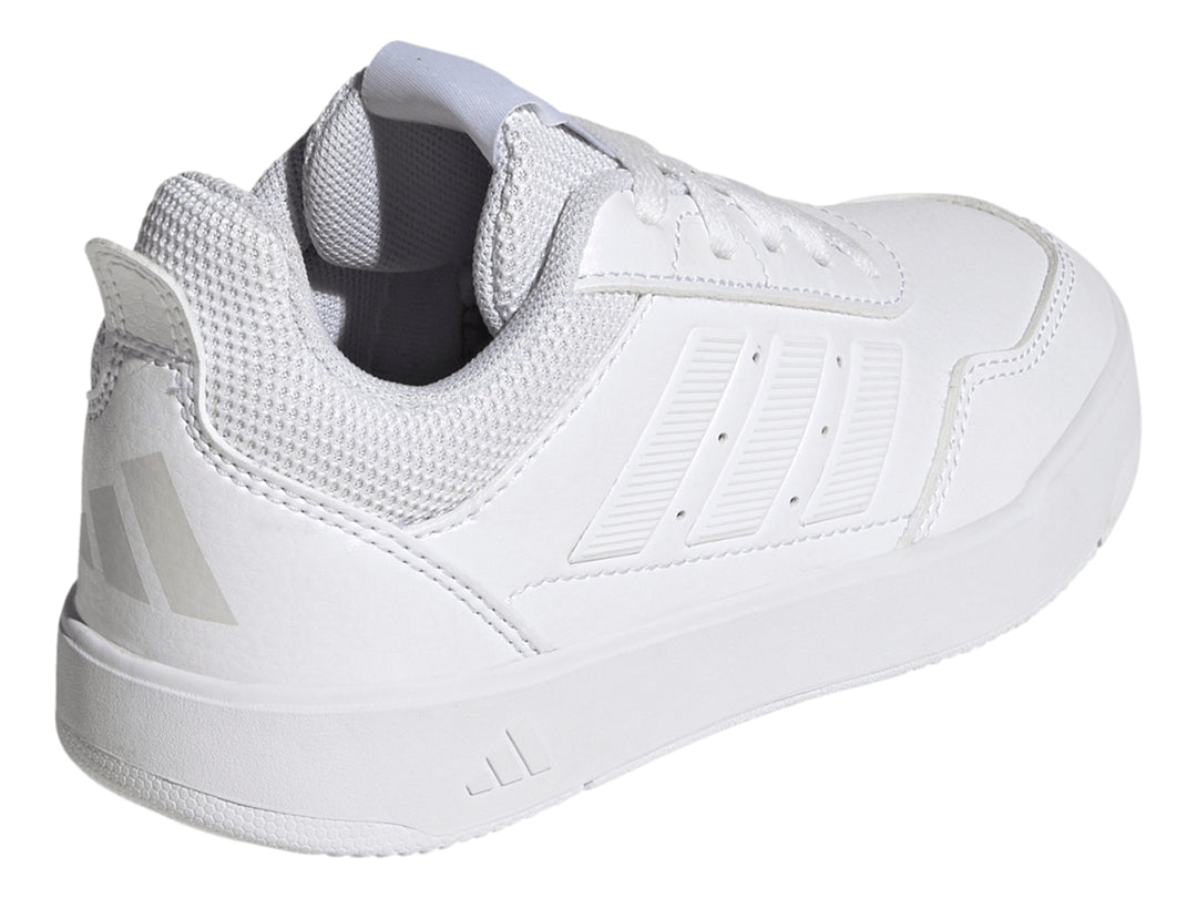 Tenis deportivos Adidas Tensaur Sport 3.0 K en color blanco para niño.