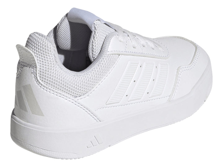 Tenis deportivos Adidas Tensaur Sport 3.0 K en color blanco para niño.