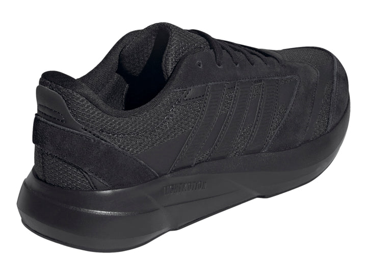 Tenis deportivos Adidas Lightshift 2.0 color negro para hombre con diseño aerodinámico y malla transpirable.
