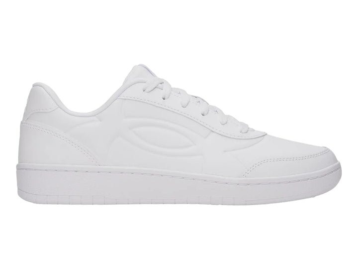 Tenis Under Armour Tempo color blanco para hombre, vista lateral.