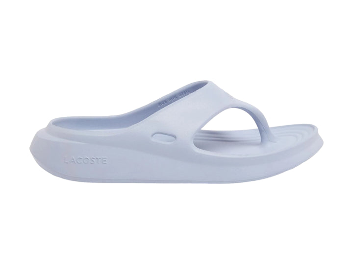 Sandalia Lacoste Meduz flip-flop en color azul claro para mujer.