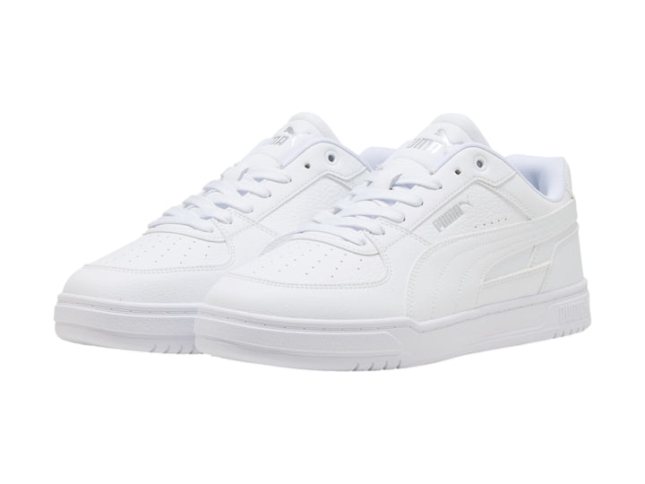 Tenis Puma Caven III para mujer en color blanco, diseño deportivo y casual de corte bajo.