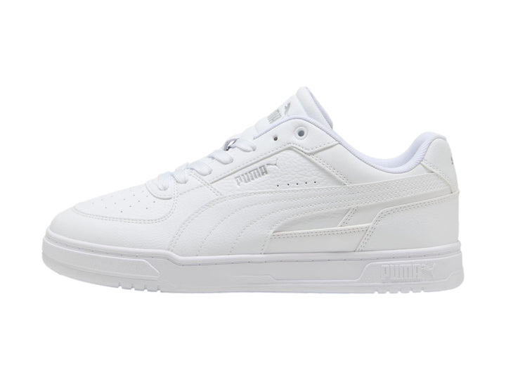 Tenis Puma Caven III para mujer en color blanco, diseño deportivo y casual de corte bajo.