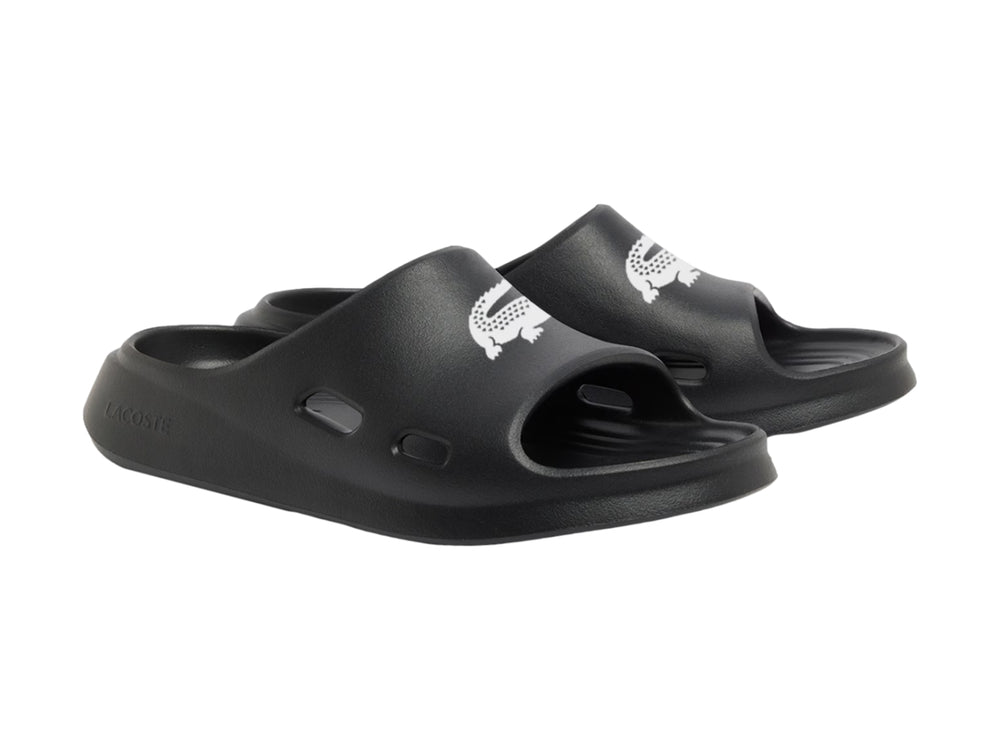Sandalia Lacoste Meduz Clog color gris oscuro para hombre.