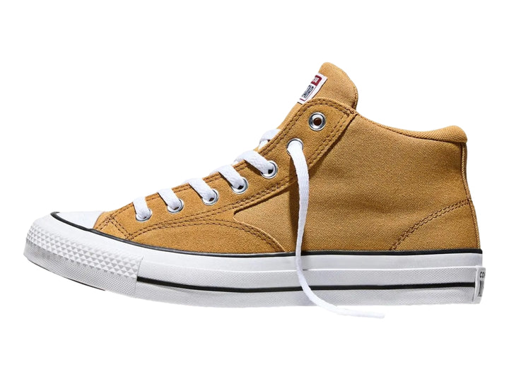 Tenis Converse Malden Street color miel con suela y cordones blancos para hombre.