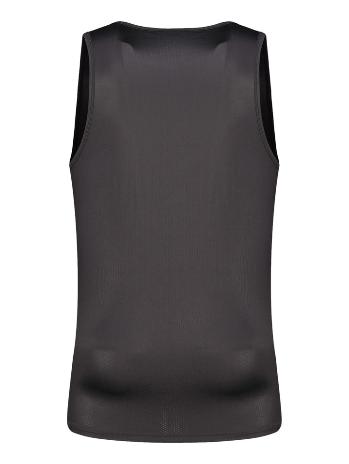 Playera deportiva Charly tank top color negro para hombre.