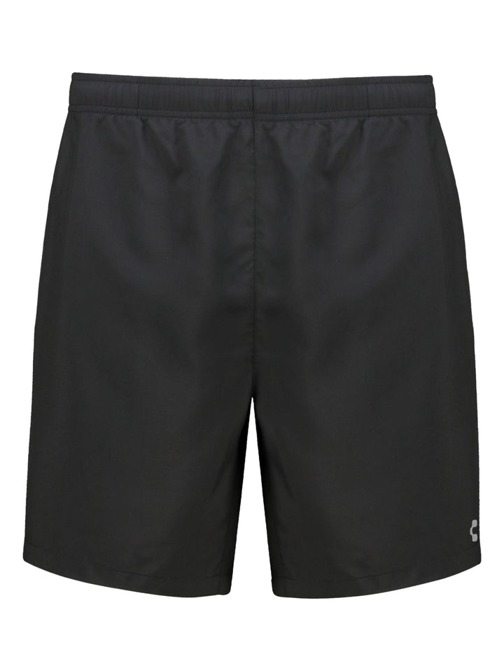 Short deportivo color negro para hombre de la marca Charly con cintura elástica.