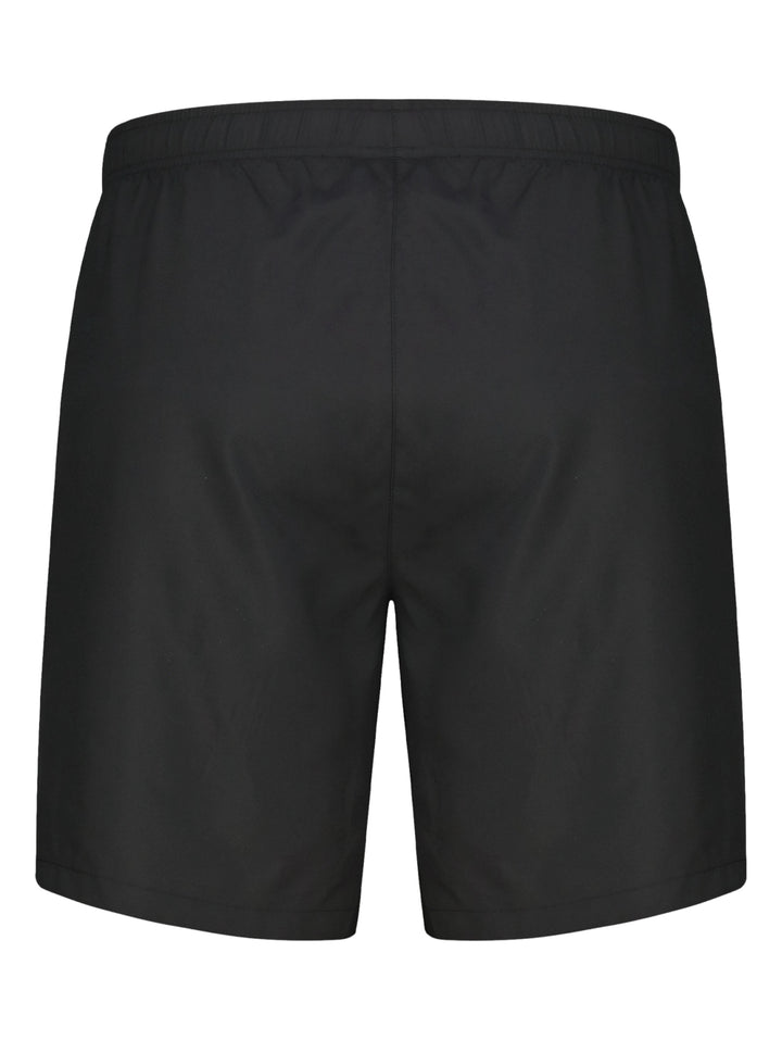Short deportivo color negro para hombre de la marca Charly con cintura elástica.