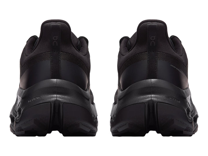 Tenis deportivos On Cloudhorizon 2 WP en color negro para hombre con suela tecnológica perforada.