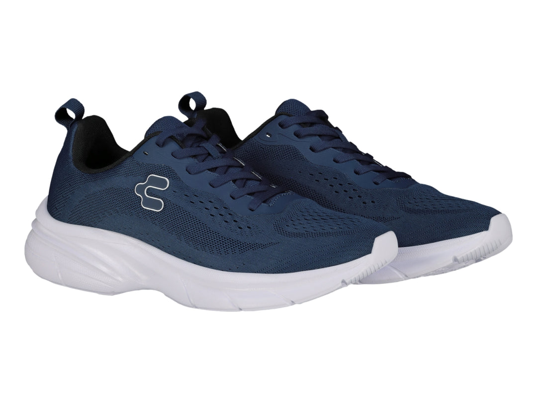 Tenis deportivos Charly Light Sport en color azul marino con suela blanca.