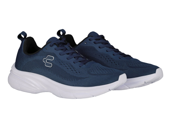 Tenis deportivos Charly Light Sport en color azul marino con suela blanca.