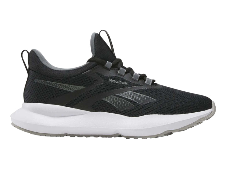 Tenis deportivos Reebok Citryde 2 para mujer en color negro con suela blanca.