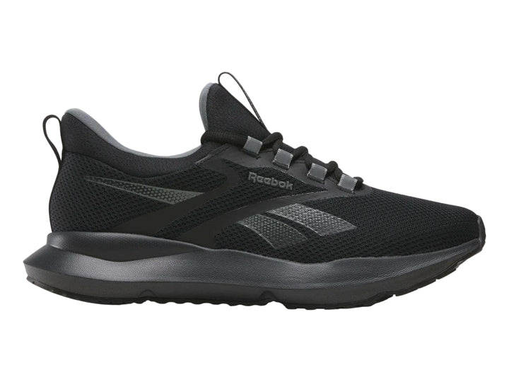 Tenis Reebok Citryde 2 color negro para hombre con detalles en gris y suela deportiva.