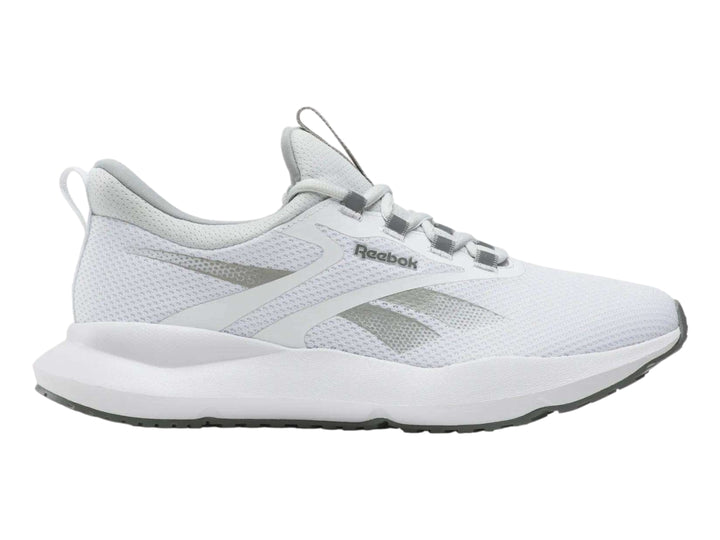 Tenis deportivos Reebok Citryde 2 color blanco con detalles en gris.