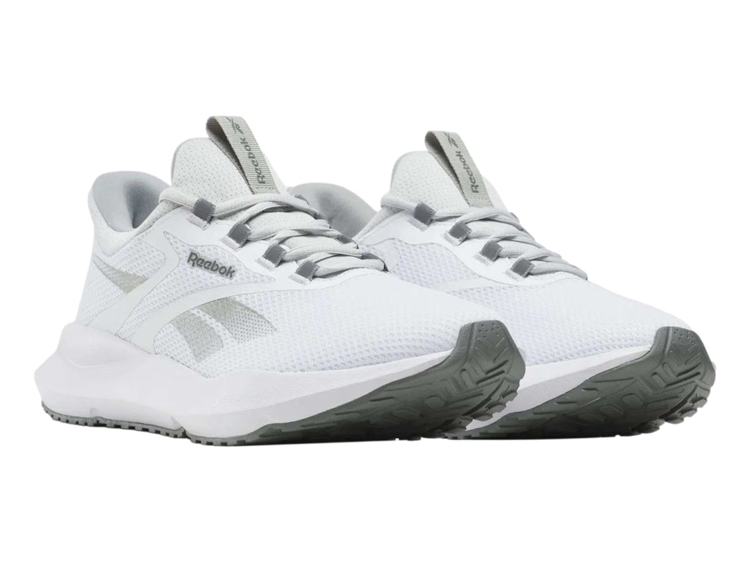 Tenis deportivos Reebok Citryde 2 color blanco con detalles en gris.