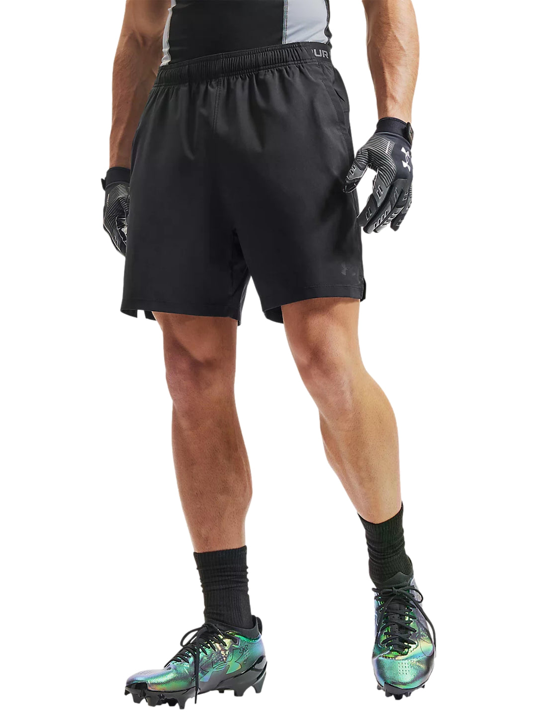 Short deportivo Under Armour color negro para hombre.