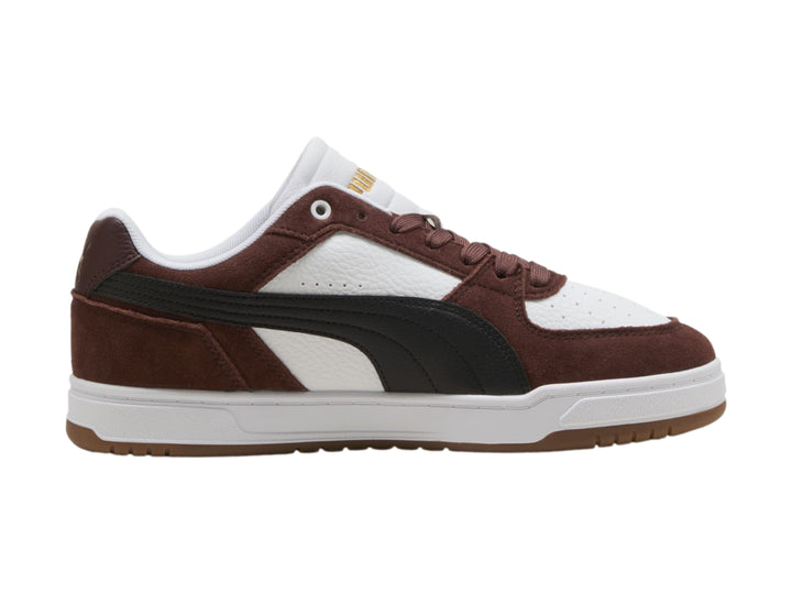 Tenis Puma Caven III OG en color marrón chocolate y blanco para hombre.