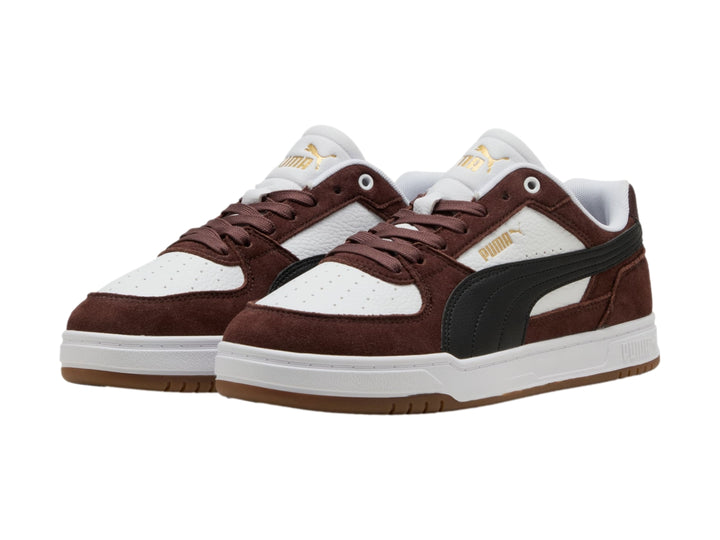 Tenis Puma Caven III OG en color marrón chocolate y blanco para hombre.