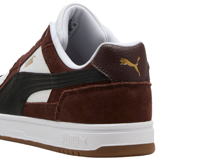 Tenis Puma Caven III OG en color marrón chocolate y blanco para hombre.