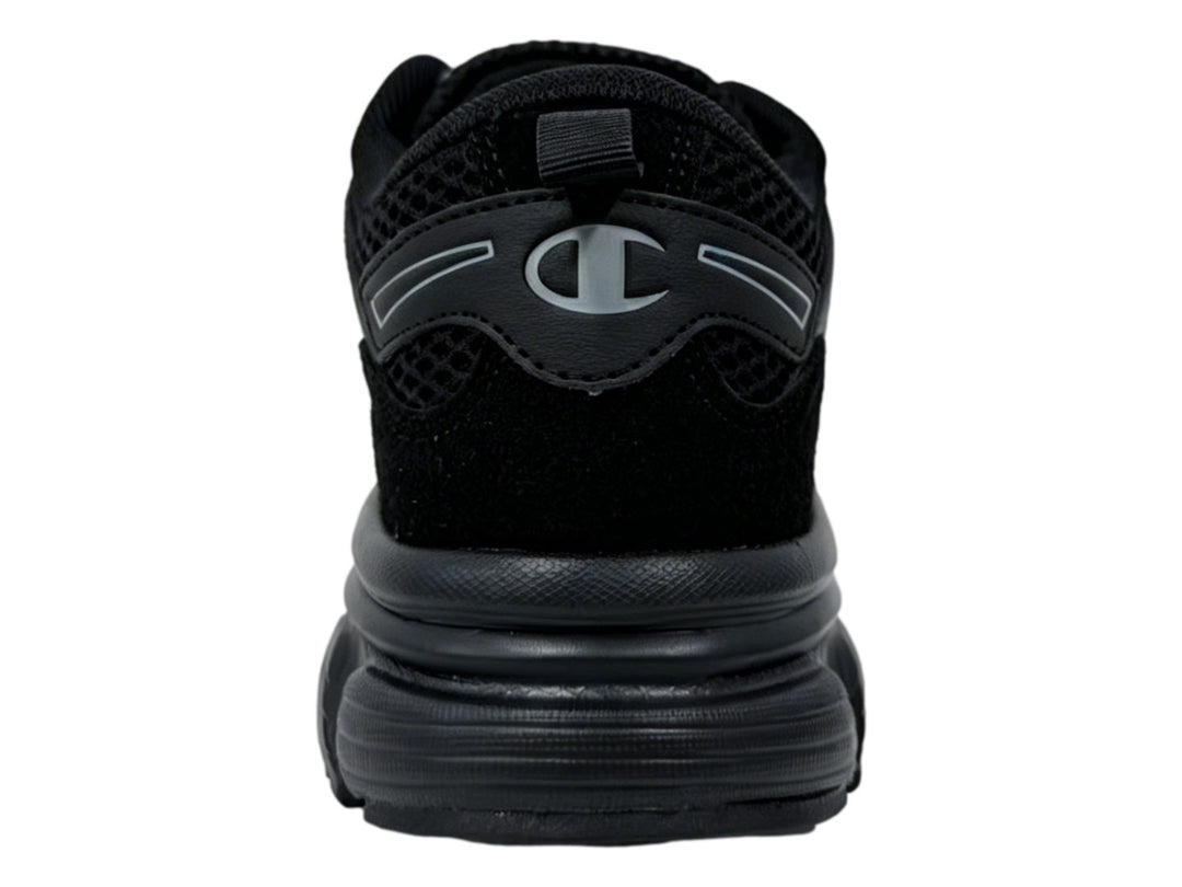 Tenis Champion Libranta en color negro con detalles en gris y suela robusta