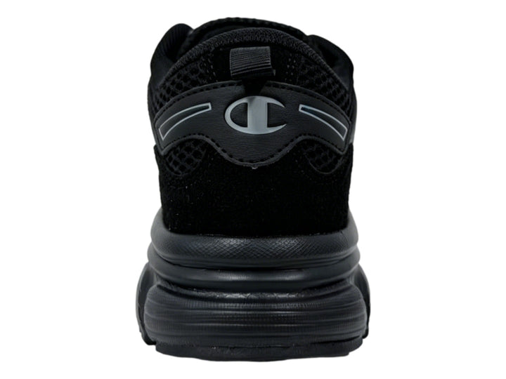 Tenis Champion Libranta en color negro con detalles en gris y suela robusta