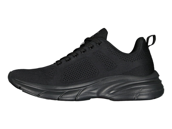 Tenis Charly Light Sport en color negro total con tejido transpirable y suela deportiva