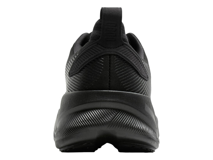 Tenis Brooks Ghost Max 4 en color negro total, vista lateral sobre fondo blanco.